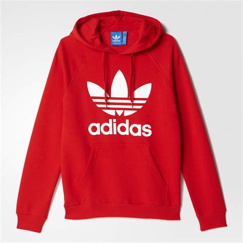 adidas trefoil hoodie